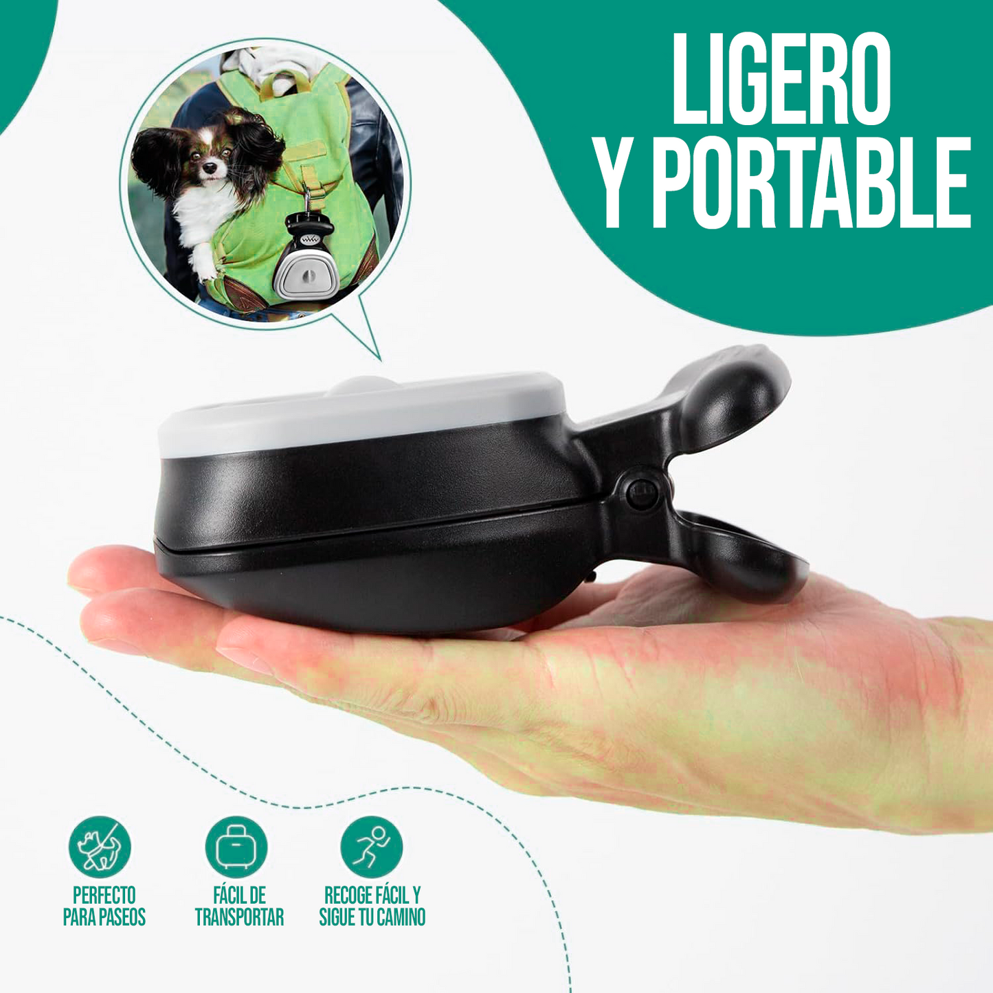 Recolector de Desechos para Mascotas (incluye bolsas)