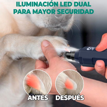 Cortaúñas y Pulidor Eléctrico para Perros y Gatos