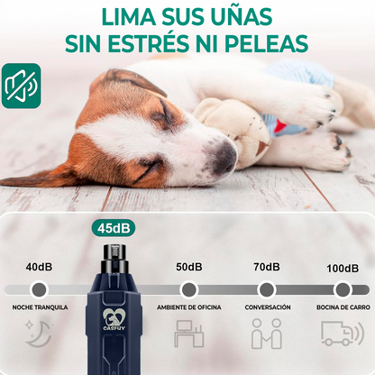 Cortaúñas y Pulidor Eléctrico para Perros y Gatos