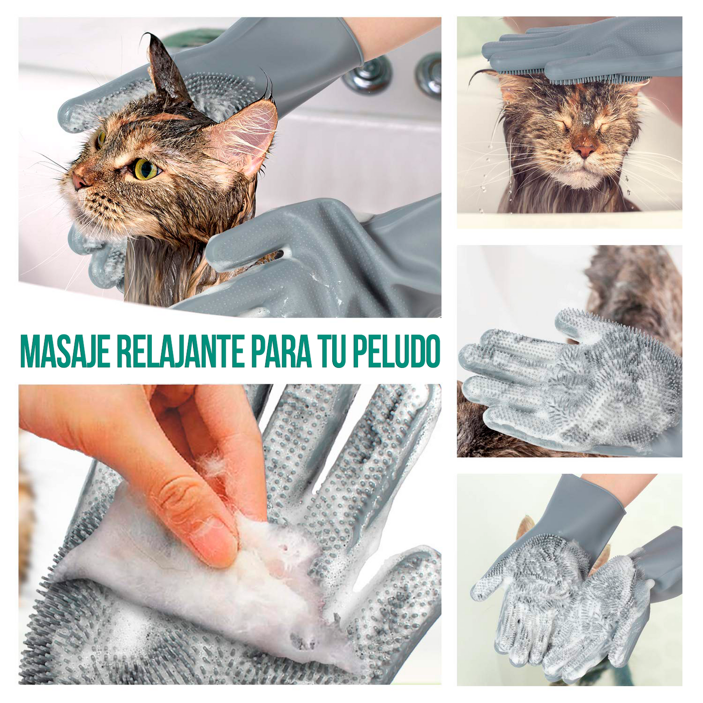 Guantes de Aseo para Mascotas